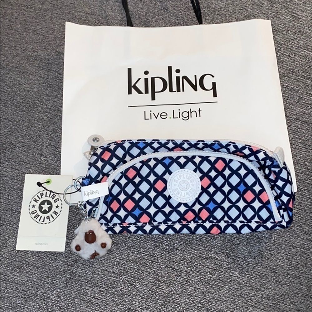NWT Kipling Cute Cosmetic/Pencil Case